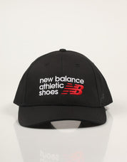 GORRA NEW BALANCE PANEL NB ATHLETICS en color Negro