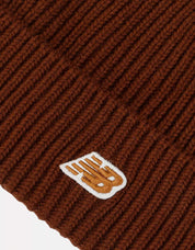 GORRA NEW BALANCE WINTER WATCHMAN BEANIE NB PATCH en color Marron
