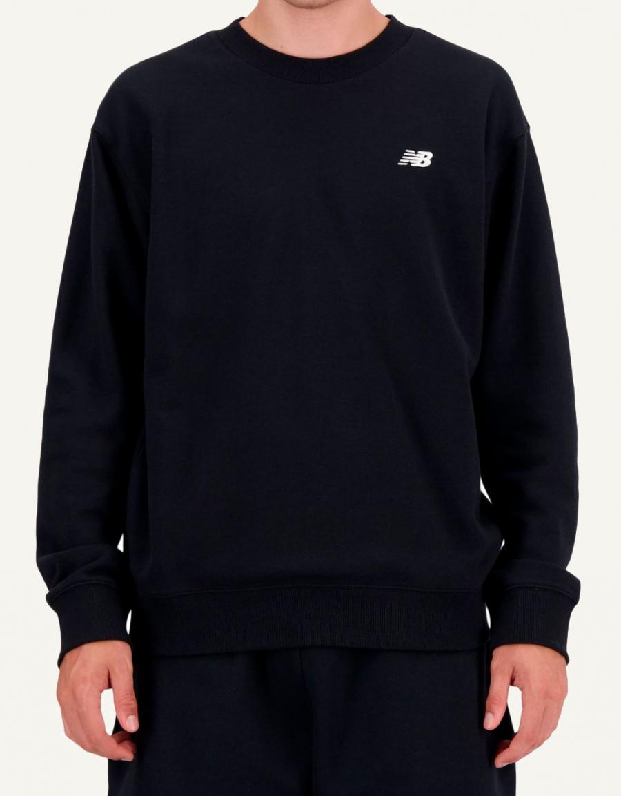 SUDADERA NEW BALANCE SPORT ESSENTIALS CREW en color Negro