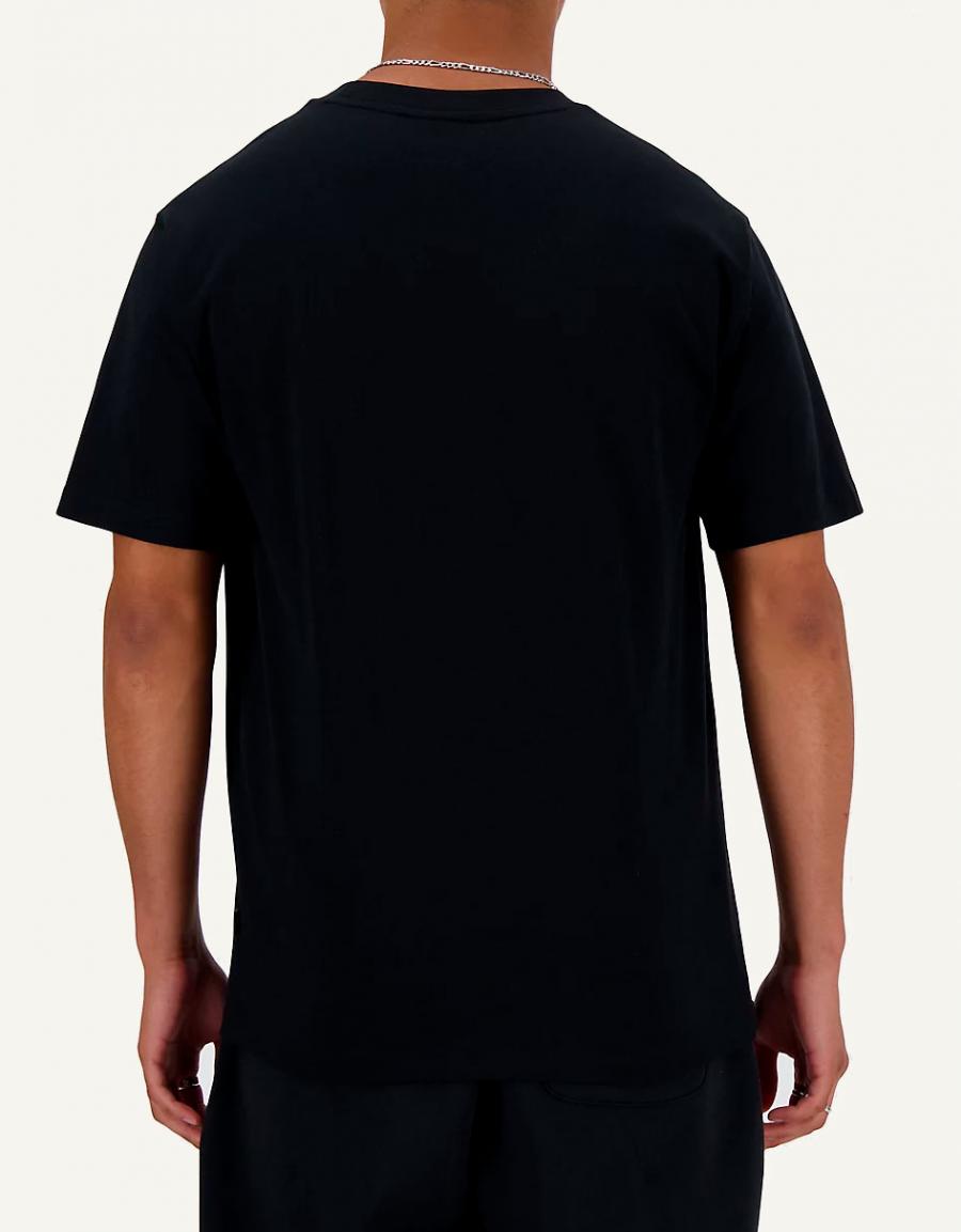 CAMISETA NEW BALANCE ATHLETICS PREMIUM LOGO en color Negro