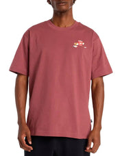 CAMISETA NEW BALANCE SPECTATOR T SHIRT en color Burdeos
