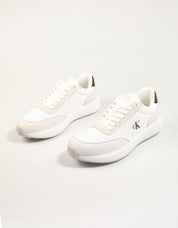 ZAPATILLAS CALVIN KLEIN ATHLEISURE RUNNER LACEUP NY SU en color Blanco