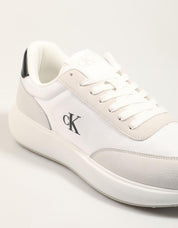 ZAPATILLAS CALVIN KLEIN ATHLEISURE RUNNER LACEUP NY SU en color Blanco