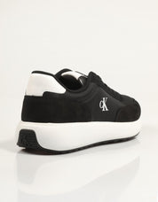 ZAPATILLAS CALVIN KLEIN ATHLEISURE RUNNER LACEUP NY SU en color Negro