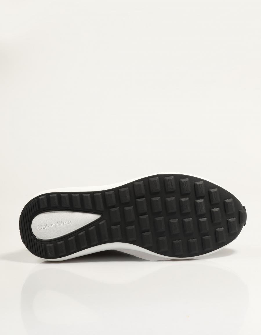 ZAPATILLAS CALVIN KLEIN ATHLEISURE RUNNER LACEUP NY SU en color Negro