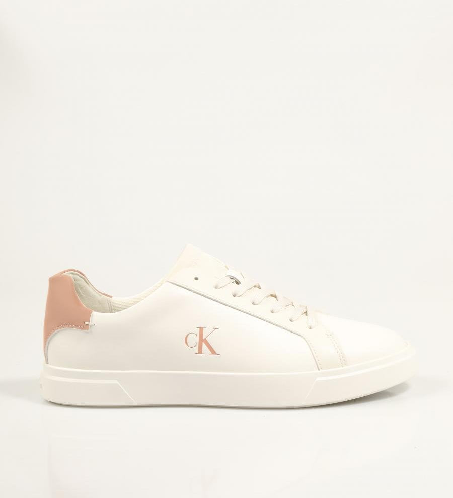 ZAPATILLAS CALVIN KLEIN LOW PRO CUPS LTH MG en color Blanco