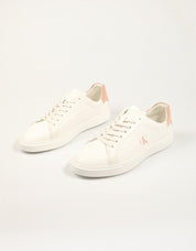 ZAPATILLAS CALVIN KLEIN LOW PRO CUPS LTH MG en color Blanco
