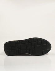 ZAPATILLAS CALVIN KLEIN RETRO RUNNER  LACE UP NYLON MG en color Negro
