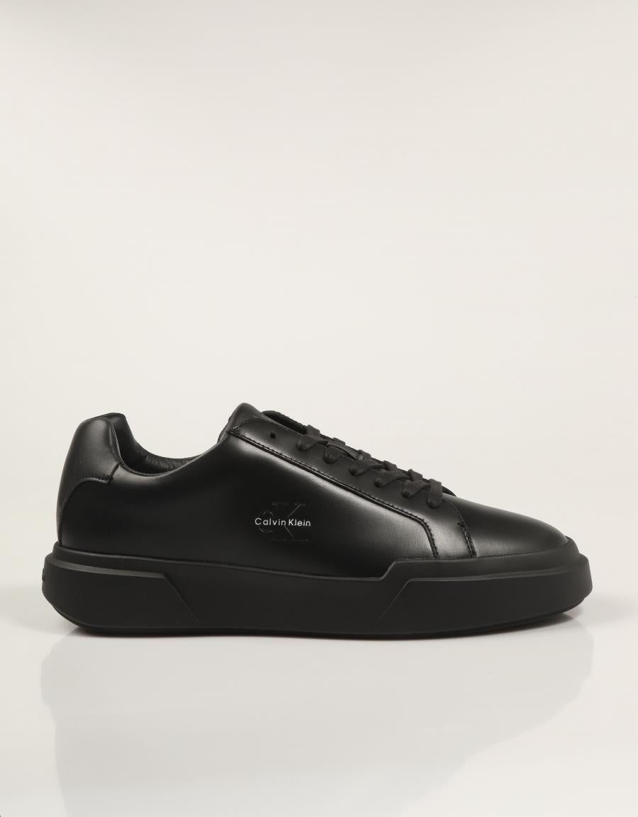 ZAPATILLAS CALVIN KLEIN CHUNKY CUPSOLE LACEUP LTH en color Negro