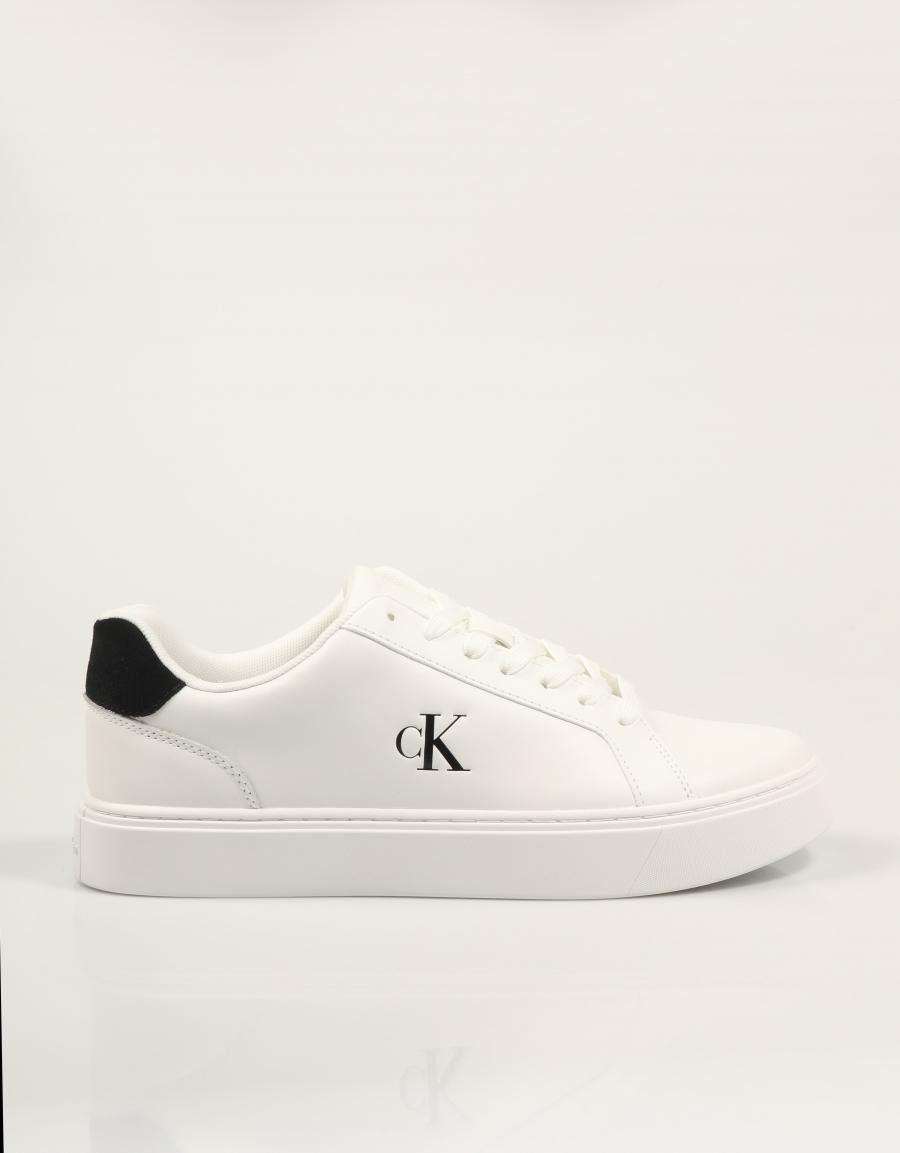 ZAPATILLAS CALVIN KLEIN CLASSIC CUPSOLE LACEUP LTH en color Blanco