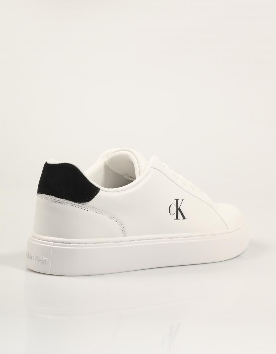 ZAPATILLAS CALVIN KLEIN CLASSIC CUPSOLE LACEUP LTH en color Blanco