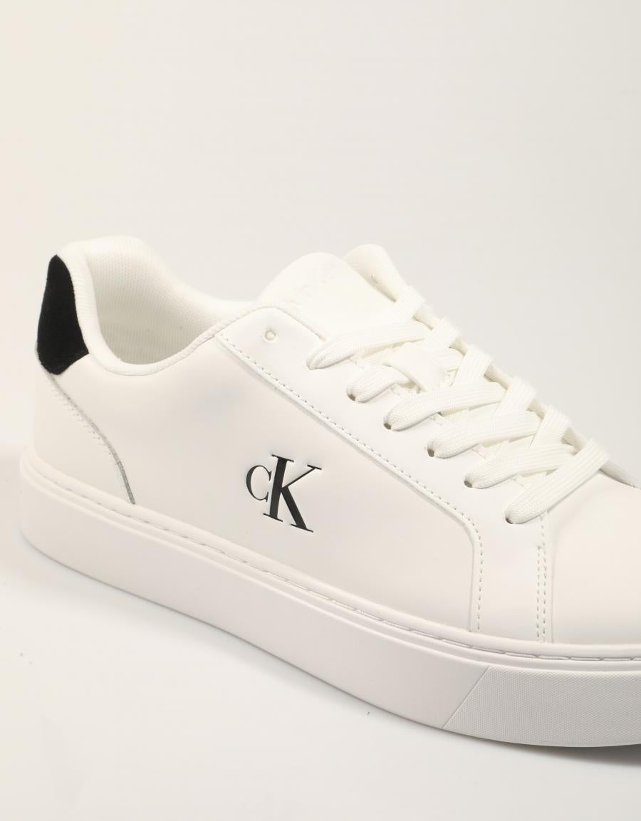 ZAPATILLAS CALVIN KLEIN CLASSIC CUPSOLE LACEUP LTH en color Blanco