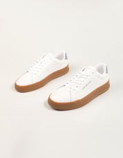 ZAPATILLAS TOMMY HILFIGER TH COURT LTH DETAIL ESS en color Blanco