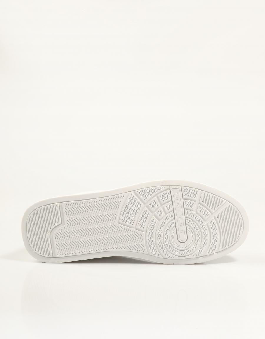 ZAPATILLAS TOMMY HILFIGER COURT LTH DETAIL ESS FM0FM05367 en color Hielo