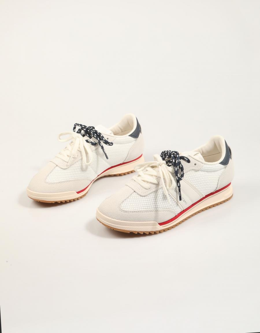 ZAPATILLAS TOMMY HILFIGER TJM LOW PROFILE RUNNER en color Blanco
