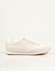 ZAPATILLAS TOMMY HILFIGER HERITAGE FASHION RUNNER MIX MAT en color Blanco