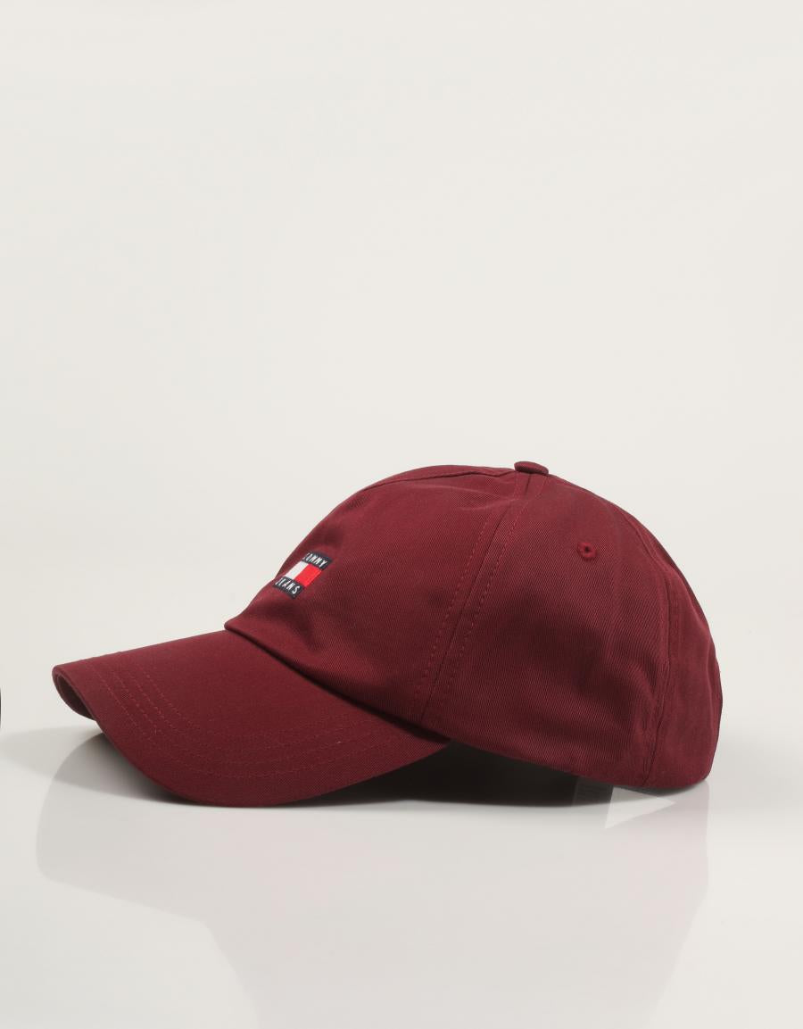 GORRA TOMMY HILFIGER TJM HERTAGE CORE CAP en color Burdeos