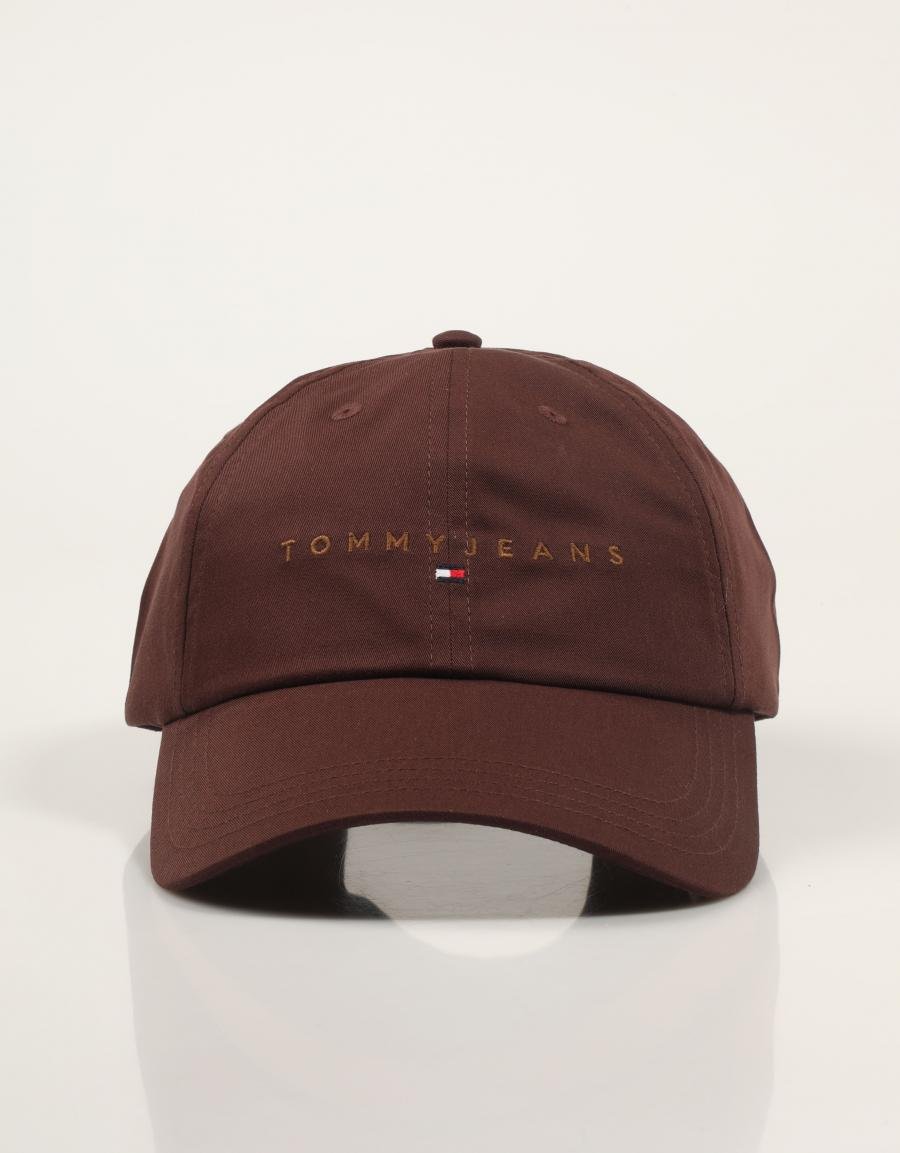 GORRA TOMMY HILFIGER TJM LINEAR LOGO CAP en color Marron