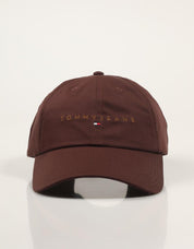 GORRA TOMMY HILFIGER TJM LINEAR LOGO CAP en color Marron
