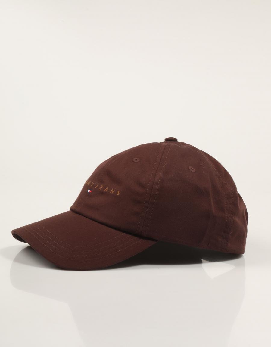 GORRA TOMMY HILFIGER TJM LINEAR LOGO CAP en color Marron