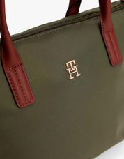 NECESER TOMMY HILFIGER POPETTE MINI TOTE en color Kaki