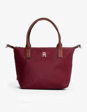 NECESER TOMMY HILFIGER POPETTE MINI TOTE en color Burdeos