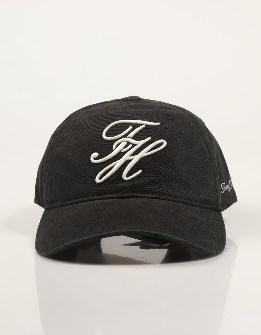 BOLSO TOMMY HILFIGER EMBROIDERED CAP en color Negro