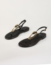 SANDALIAS REBECA HOPE 22035 en color Negro