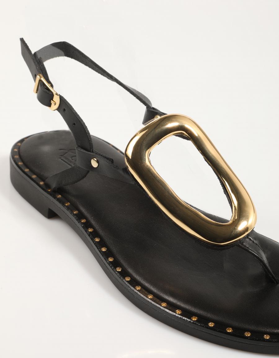 SANDALIAS REBECA HOPE 22035 en color Negro