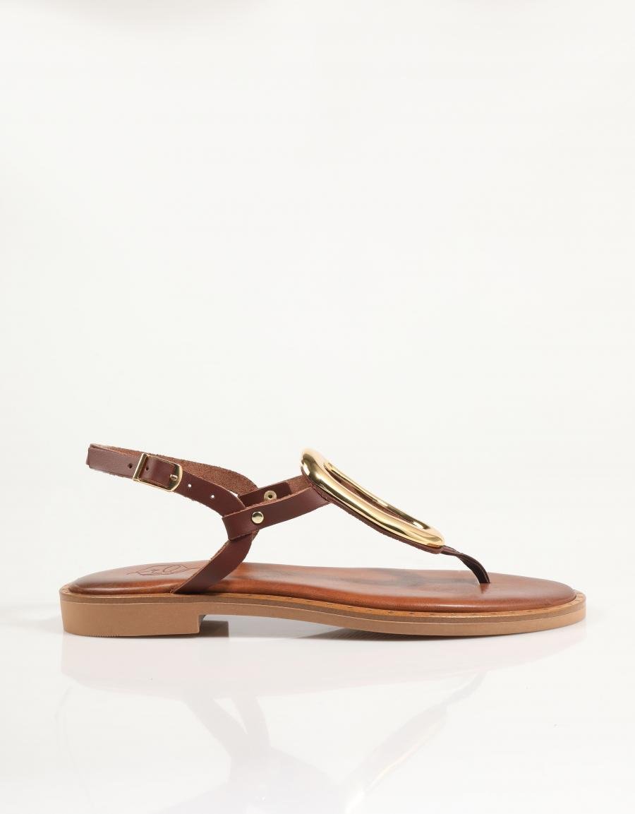 SANDALIAS REBECA HOPE 22035 en color Marron