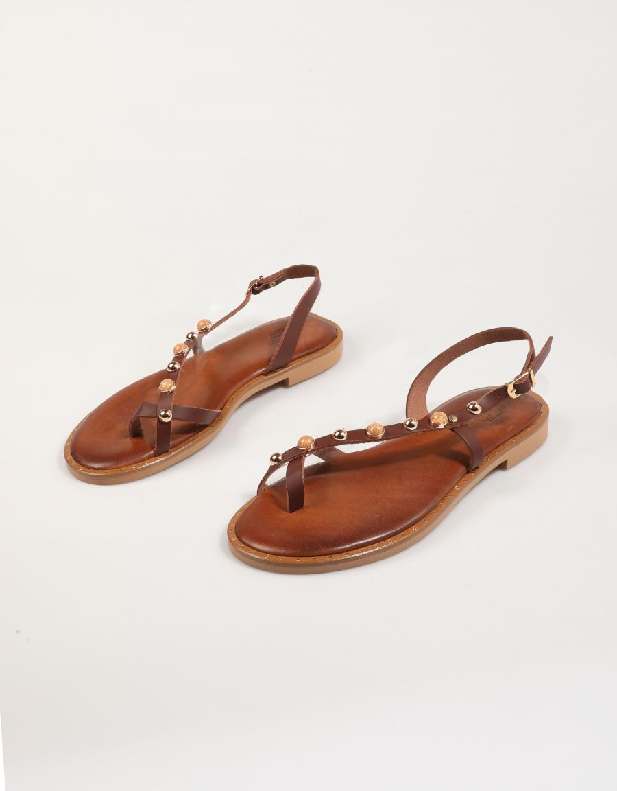 SANDALIAS REBECA HOPE 221603 en color Marron