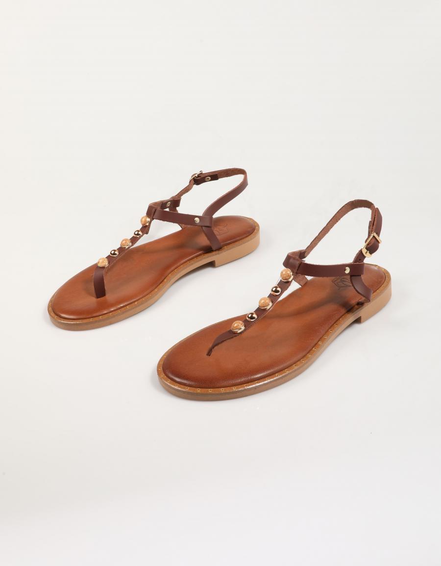 SANDALIAS REBECA HOPE 221503 en color Marron