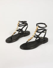SANDALIAS REBECA HOPE 221005 en color Negro