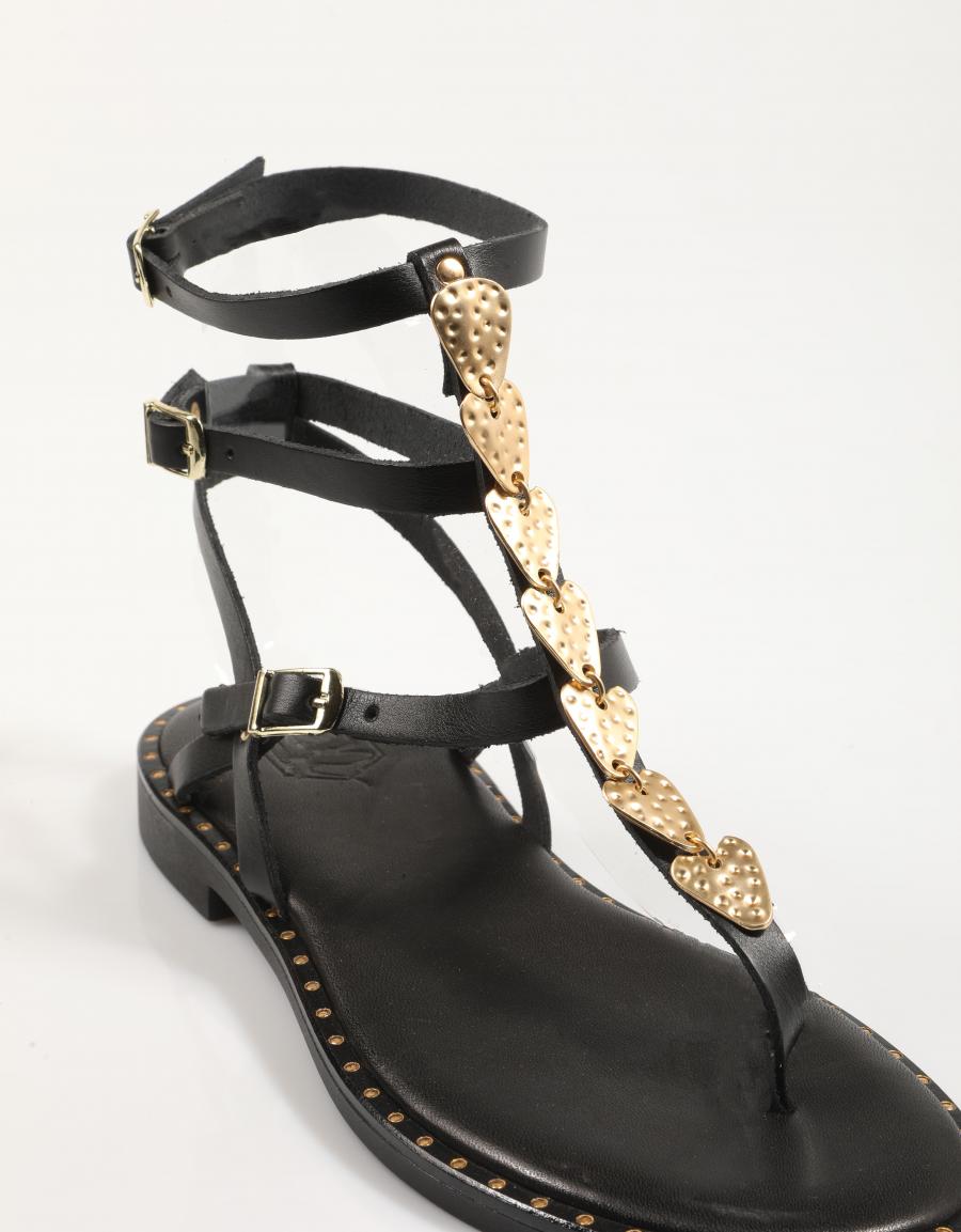 SANDALIAS REBECA HOPE 221005 en color Negro
