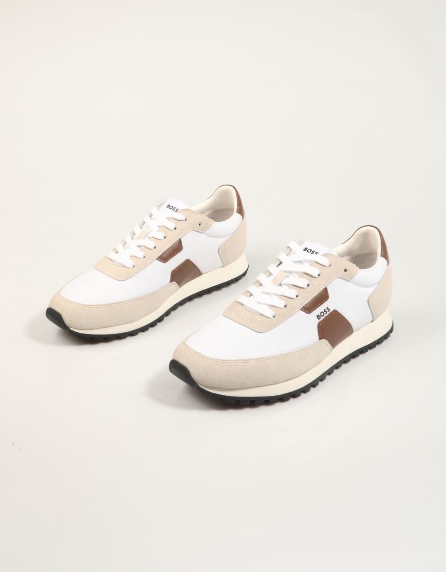 ZAPATILLAS BOSS PARKOUR L RUNN en color Blanco