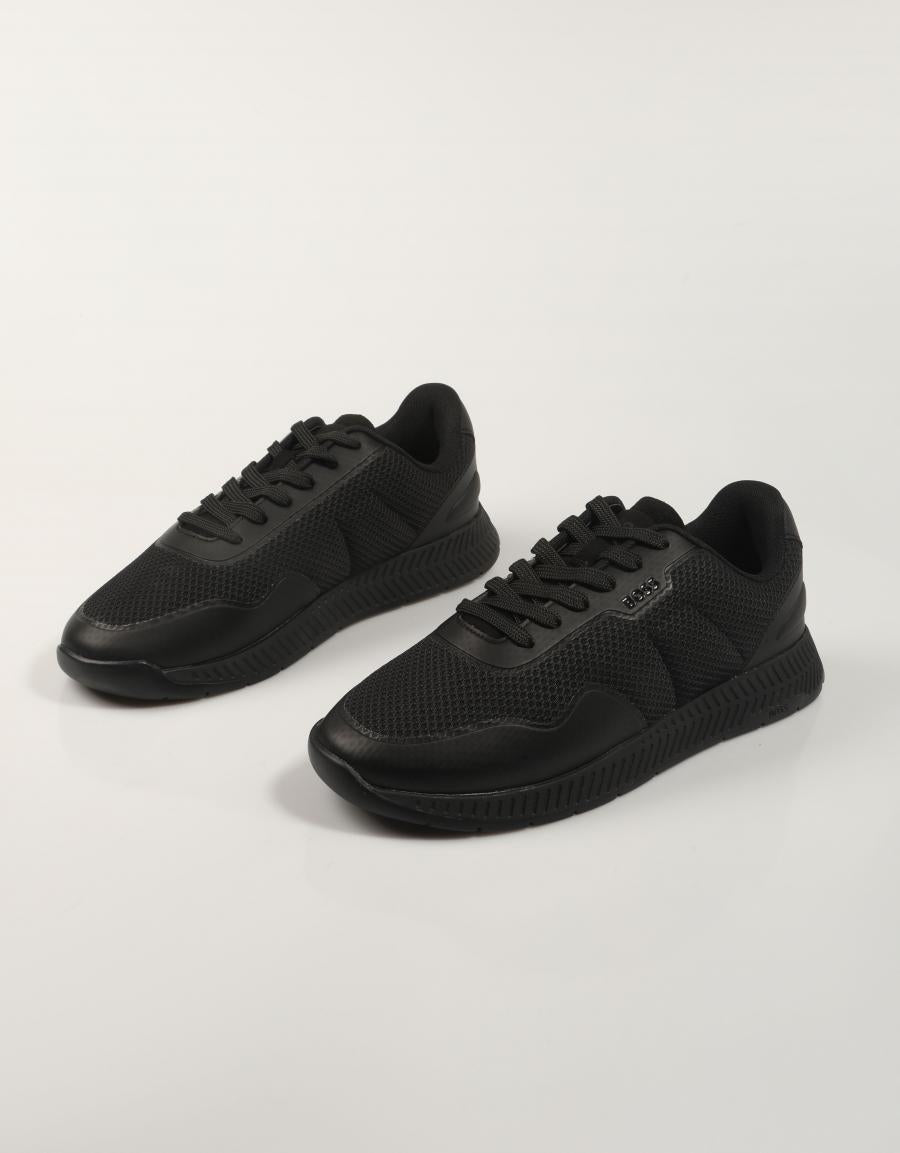 ZAPATILLAS BOSS TITANIUM RUNN en color Negro