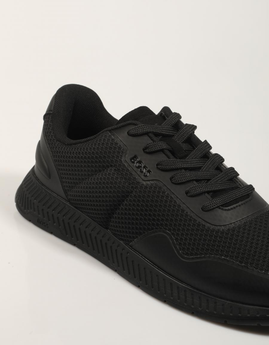 ZAPATILLAS BOSS TITANIUM RUNN en color Negro