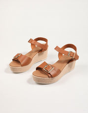 SANDALIAS REBECCA HOPE 5726 en color Cuero