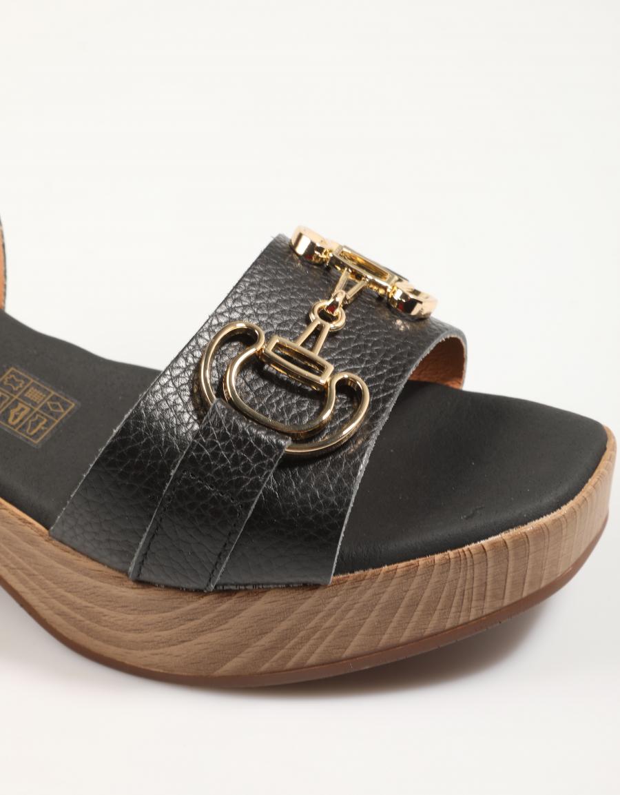 SANDALIAS REBECCA HOPE 5626 en color Negro