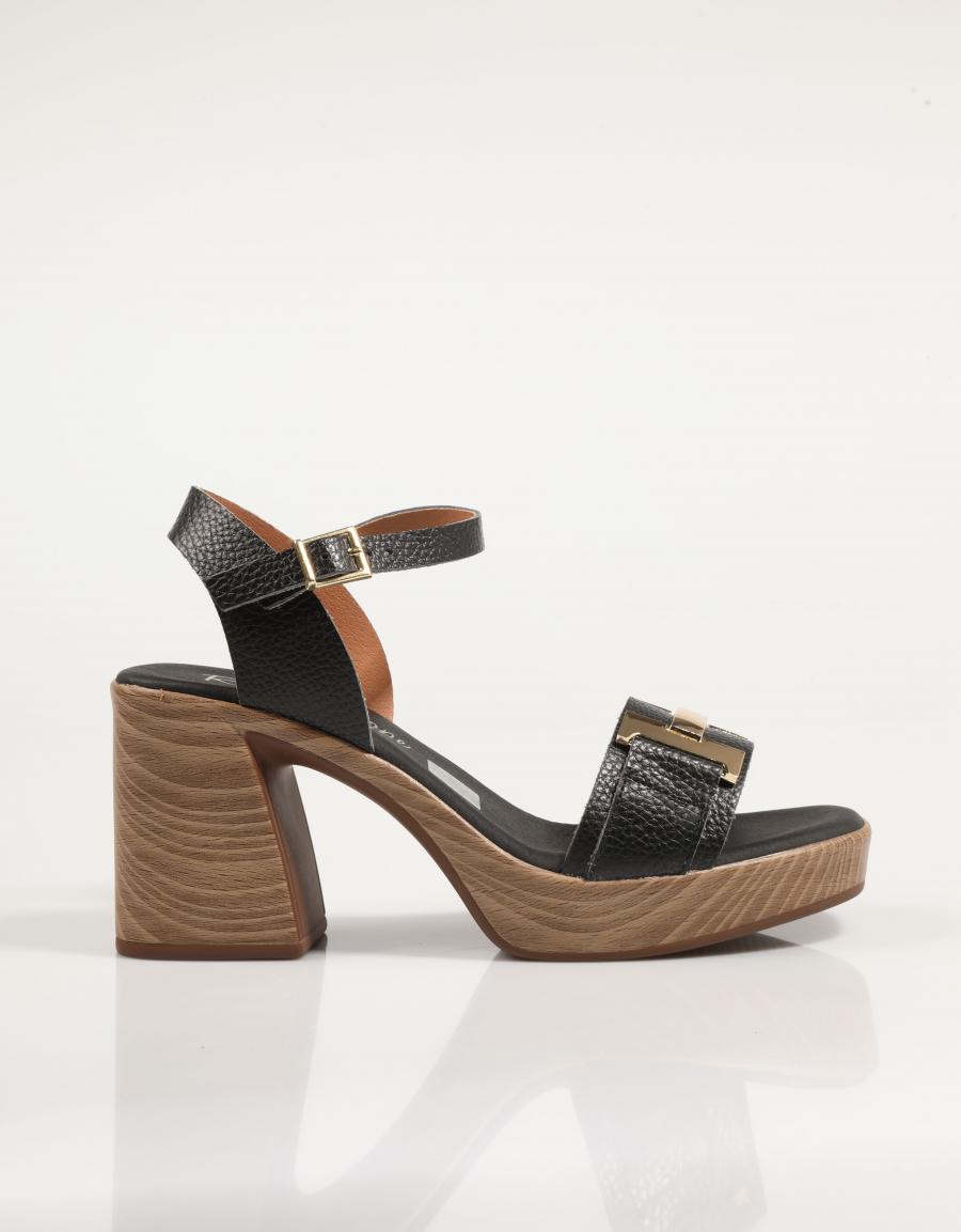 SANDALIAS REBECCA HOPE 5636 en color Negro