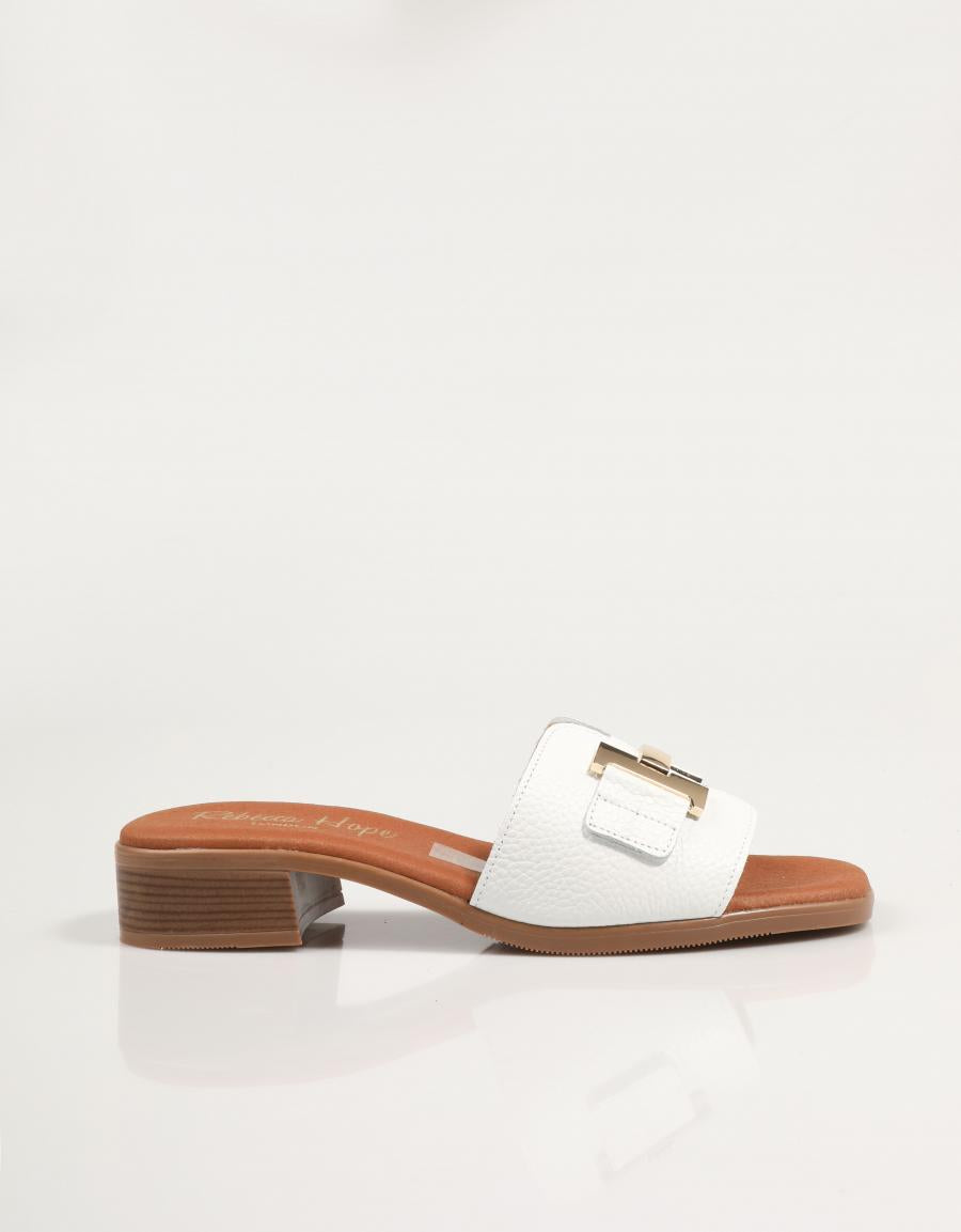 SANDALIAS REBECCA HOPE 5605 en color Blanco