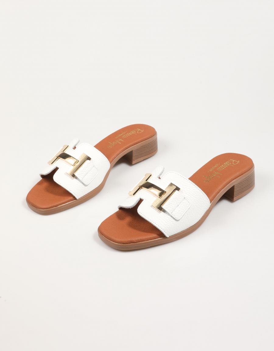 SANDALIAS REBECCA HOPE 5605 en color Blanco