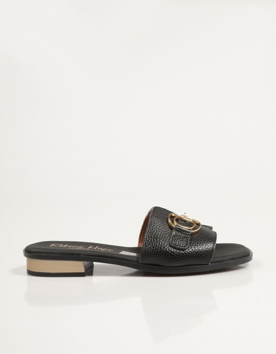 SANDALIAS REBECCA HOPE 5692 en color Negro