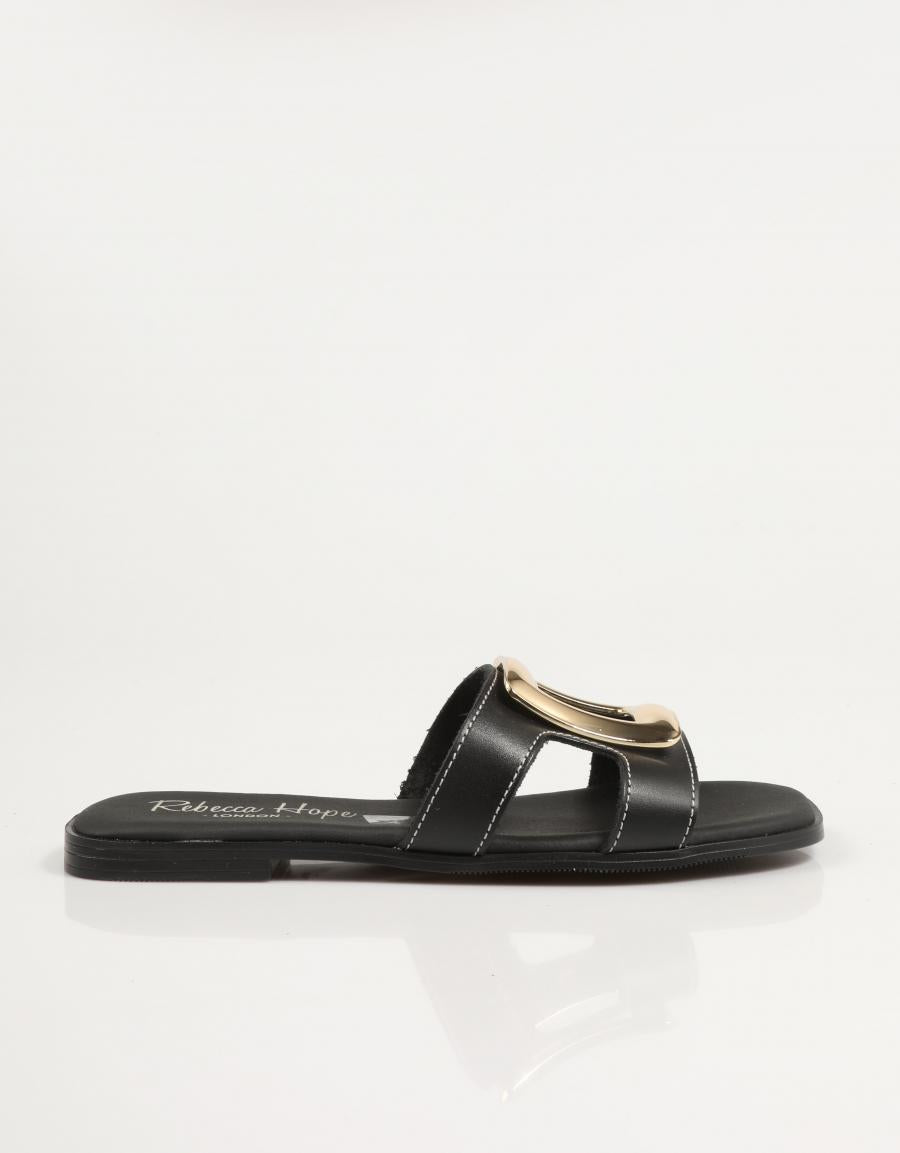 SANDALIAS REBECCA HOPE 5565 en color Negro