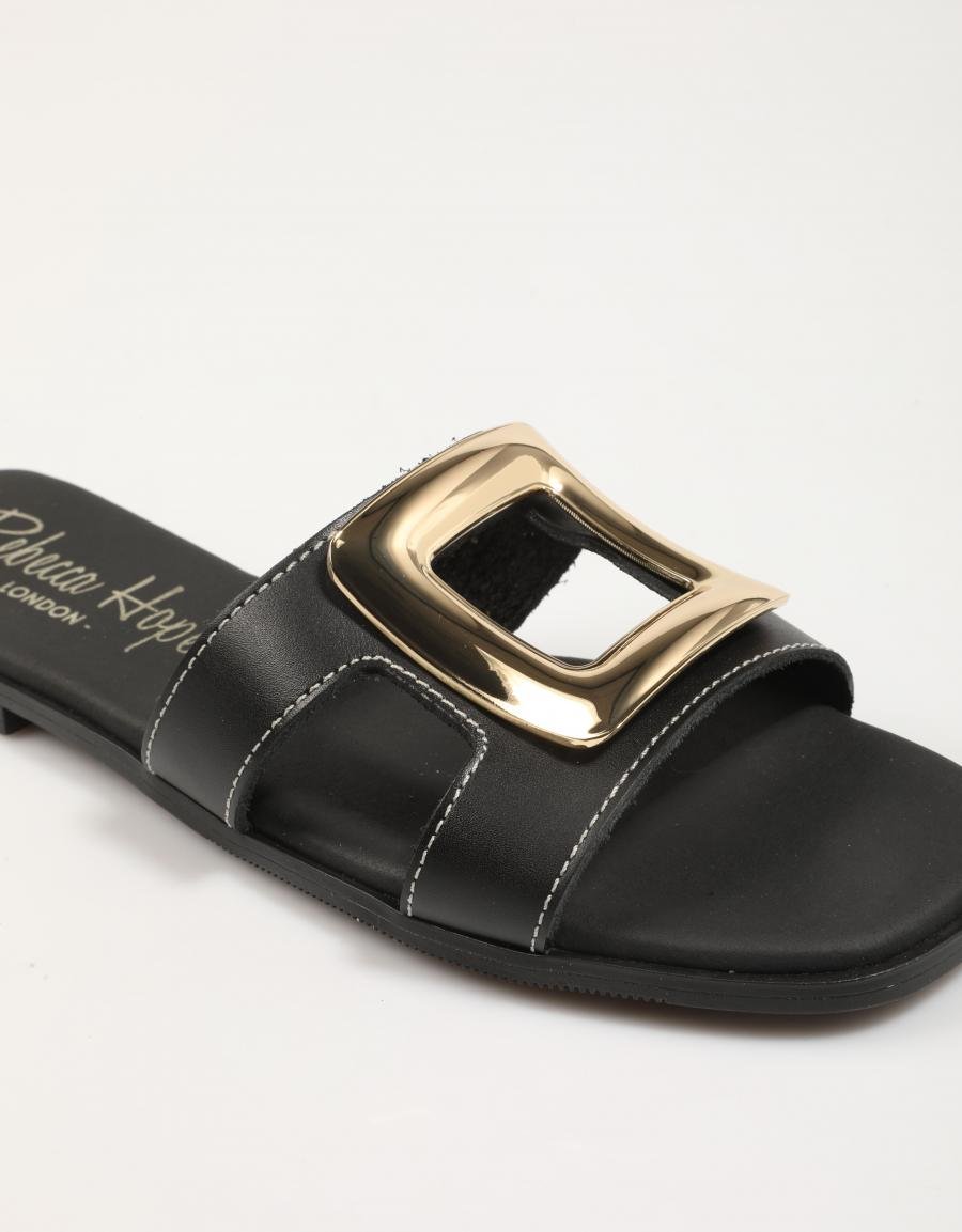 SANDALIAS REBECCA HOPE 5565 en color Negro