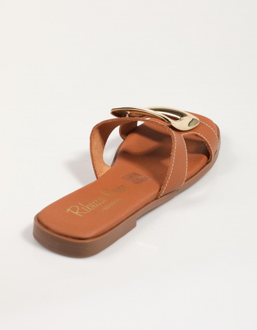 SANDALIAS REBECCA HOPE 5565 en color Cuero