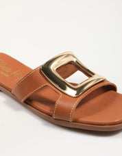 SANDALIAS REBECCA HOPE 5565 en color Cuero