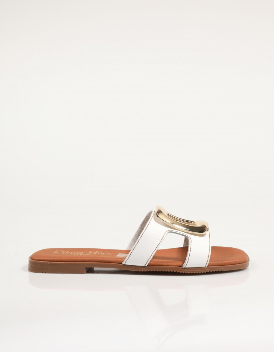SANDALIAS REBECCA HOPE 5565 en color Blanco
