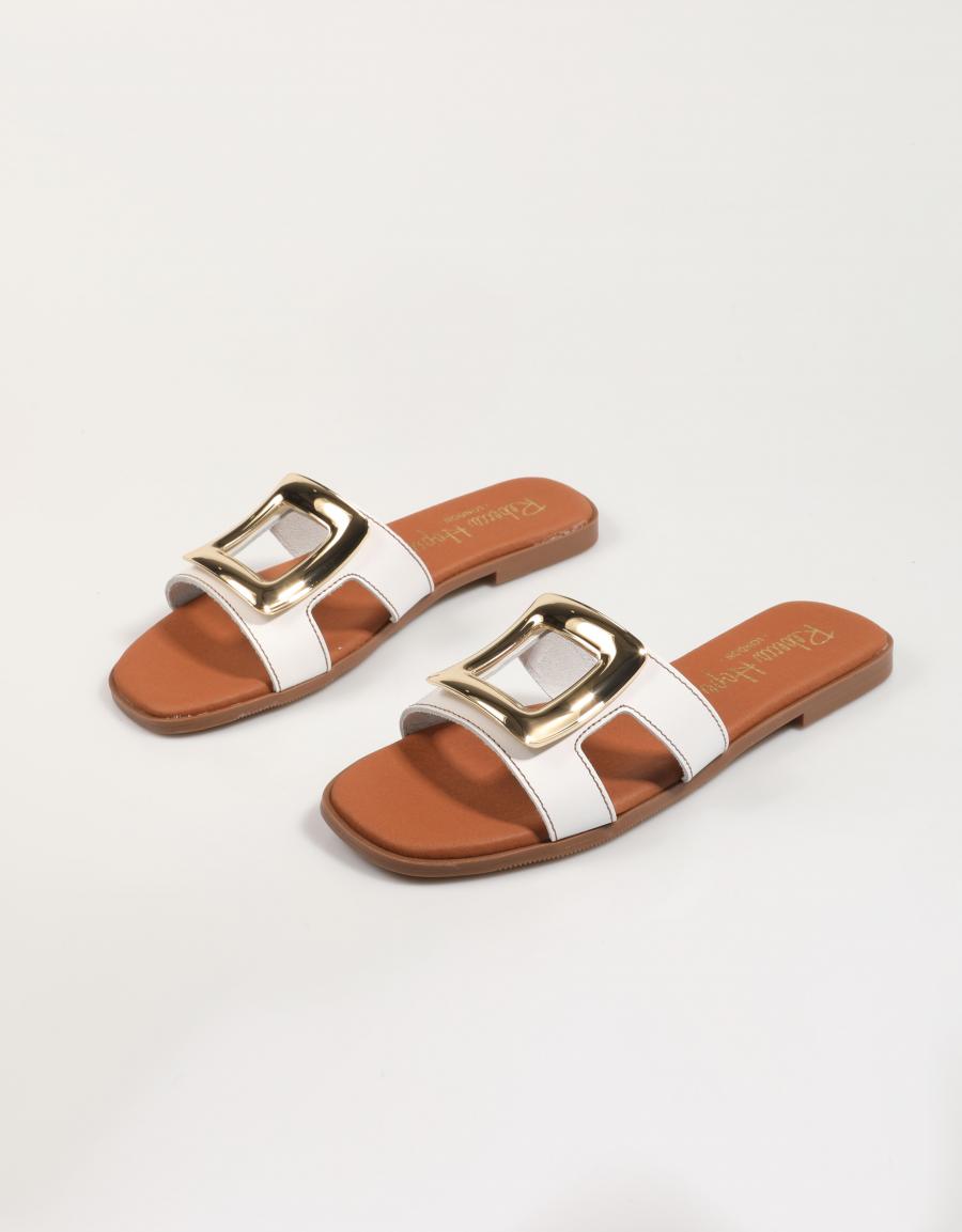 SANDALIAS REBECCA HOPE 5565 en color Blanco