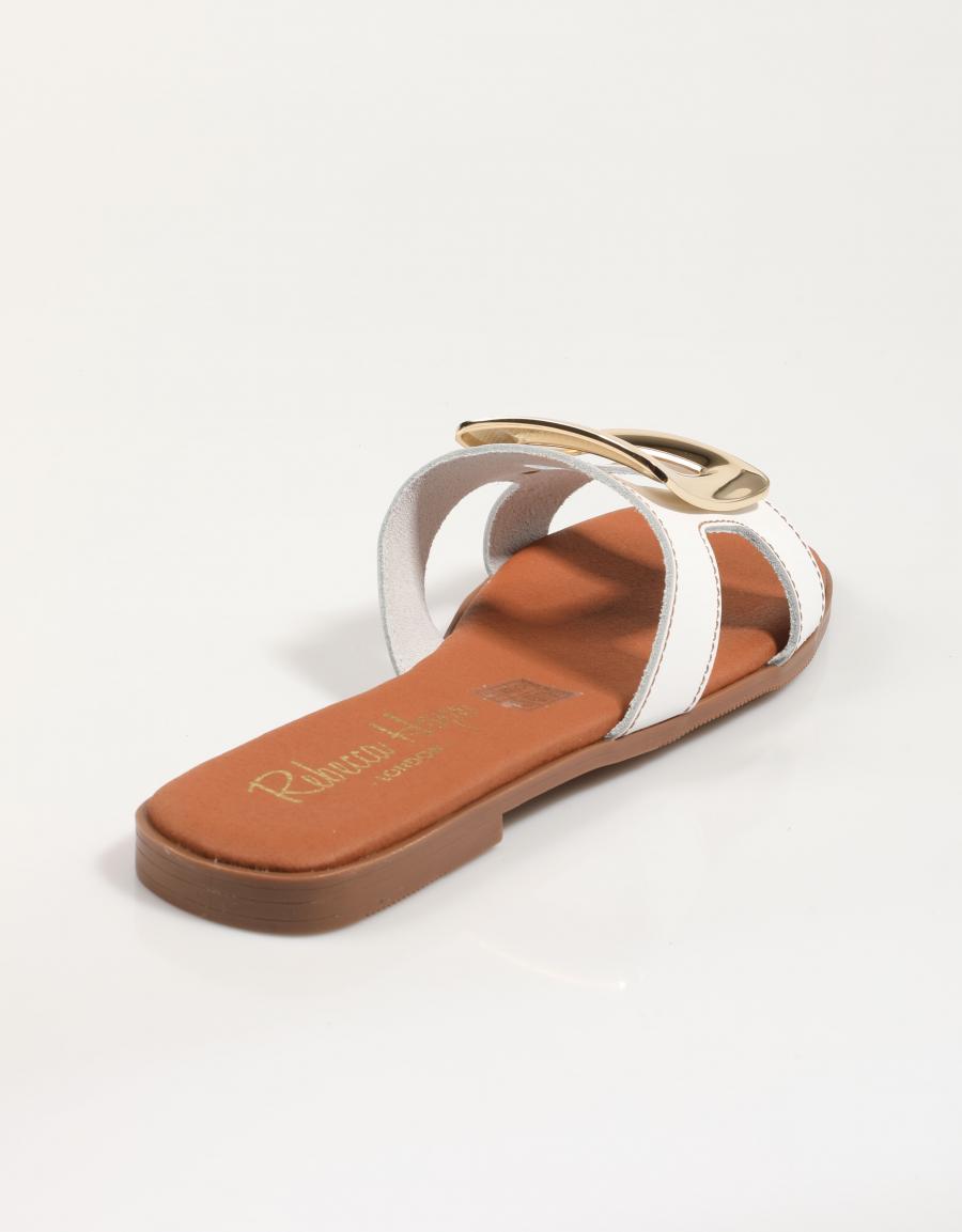 SANDALIAS REBECCA HOPE 5565 en color Blanco
